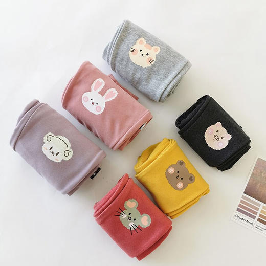 【秋季上新】嘟嘟家女童裤子春秋儿童可爱印花童装宝宝运动裤秋季小童长裤舒适童装 商品图3