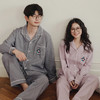 2025秋新款！情侣款纯棉磨毛家居服套装 全棉长袖男士秋季可外出新款情侣睡衣冬天 商品缩略图0