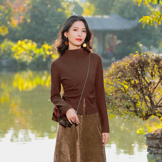 【秋冬上衣】破晓高领上衣 | 民族风 | 现货加急发 商品图2