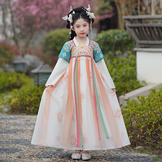 【苏城纪】清仓特价款童装汉服襦裙-青禾 商品图4