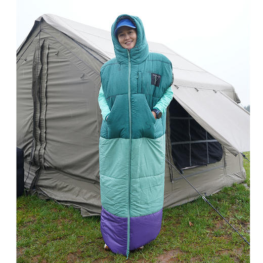 安地斯 银杏系列0-5度舒适温标可穿戴式棉衣 商品图2