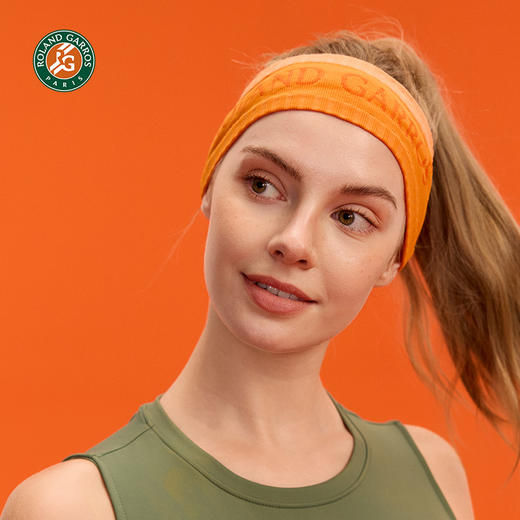 罗兰加洛斯法网运动发带网球吸汗头带束发带2025新款护额跑步健身 商品图3