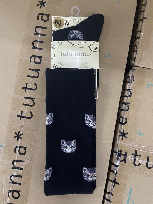 tutuanna秋冬过膝袜 60cm 22-24cm 商品图2