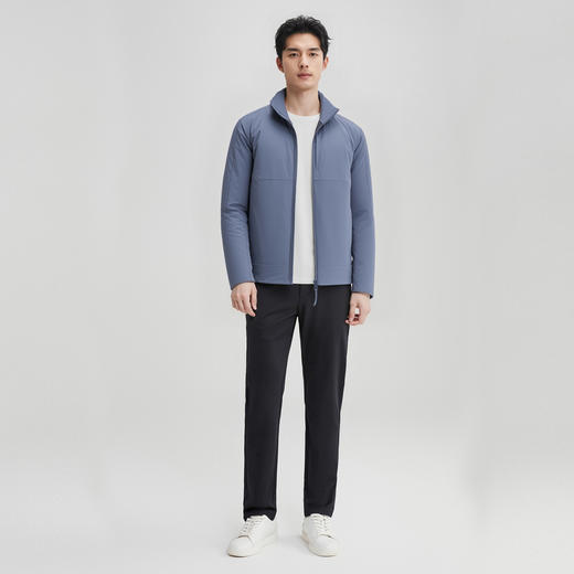 圣得西男士轻商务立领休闲棉服2025秋季新款合体版型简约百搭外套 商品图14