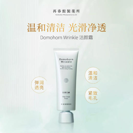 Domohorn Wrinkle 再春馆制药所洗面奶 110g【2026.3.29】 商品图0