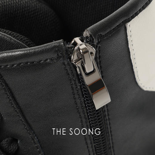 THESOONG|"拳击靴"经典牛皮精工缝线柔软百搭高筒德训靴HWXZ7688 商品图1