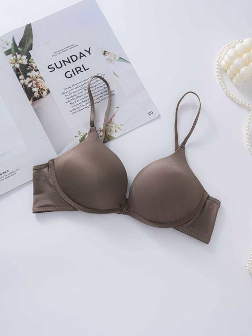 【GZ】无忧购49元2件前扣聚拢内衣无痕小胸不空杯U型大露背超薄文胸（截单后3-5天发货) 商品图11