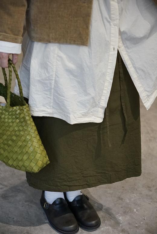 CASEY/CASEY抽绳纸面半裙 商品图10