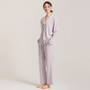 weyo秋季新品女士舒感棉西服领廓形开衫舒适家居服套装睡衣50701 商品缩略图1