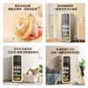 海尔（Haier）小红花133L冰吧家用冷藏柜保鲜柜办公室客厅精致小冰箱小型冰柜一级能效双温DS0133LH9EY1换新补贴 /家用电器 /大 家 电 /冷柜 商品缩略图2