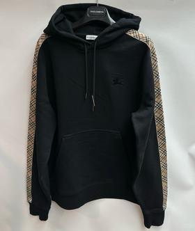 男款格纹拼接衛衣007