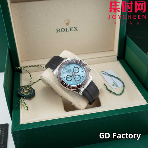 亲民版 劳力士宇宙计型 包边陶瓷圈 新款迪通拿系列 冰蓝迪 男士腕表 商品图3