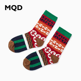 【秒】【MQD】【专柜同款】马骑顿童装儿童秋冬袜子男女童新款儿童中筒袜(3双)