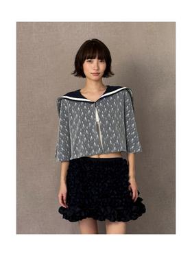 Kaiy Xiao 魔法航海系列 蕾丝海军领斗篷（蝴蝶结可拆卸）