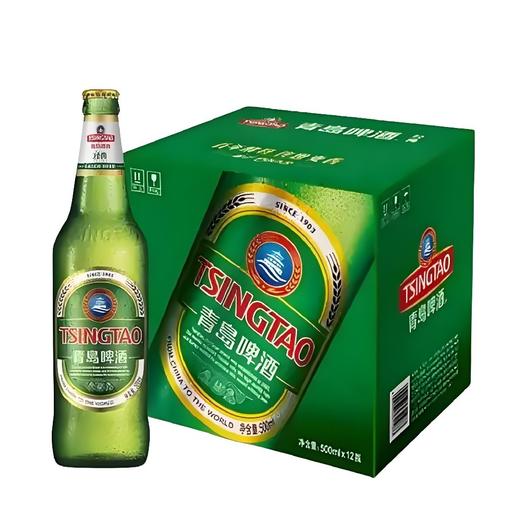 【啤酒】青岛啤酒500ml*12瓶 商品图0