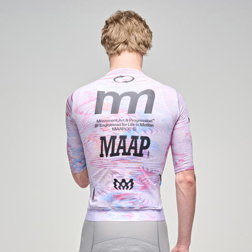 MAAP 男士 Chroma系列 Pro Air 3.0 旋风紫 短袖骑行服 商品图1