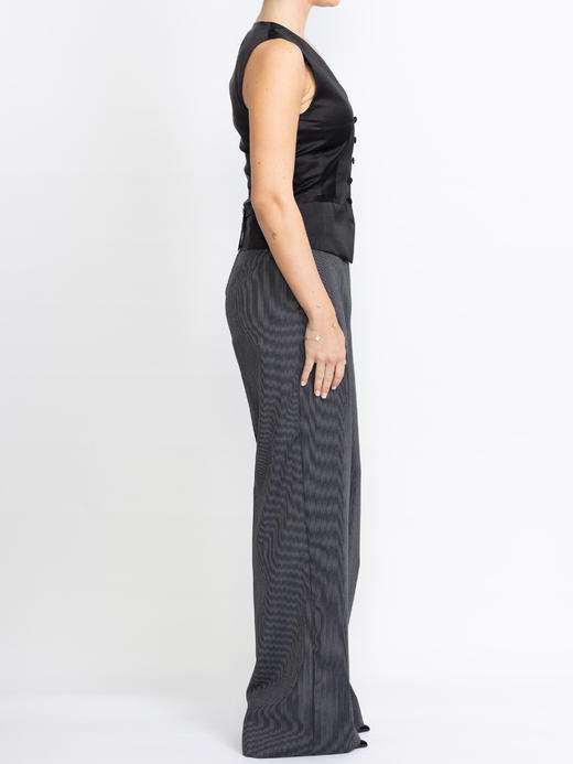 FREY｜TR090 BLACKPOOL trousers [ 黑条纹 ] 商品图2