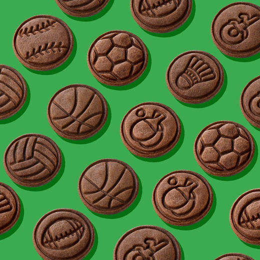 休闲高钙营养糕点雀巢美禄运动力量饼干630g 商品图2