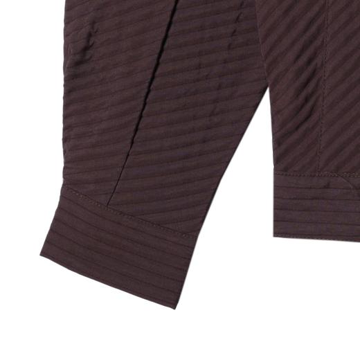 23118SDSA男士秋冬新款痞帅男装痞帅纯色压皱立领纽扣开衫夹克百搭时尚 商品图4