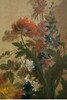 独角鹿西洋古董 比利时画家Henri Robbe签名创作静物花卉主题布面油画客厅装饰画 商品缩略图6