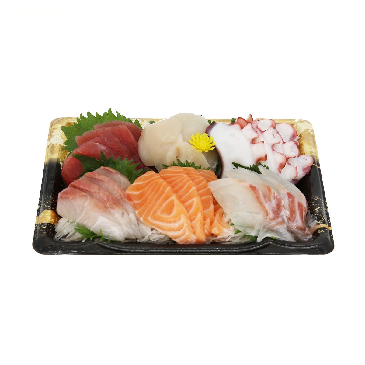 精选6品刺身拼盘 约380g/份（以当日实物为准）