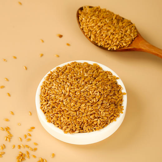 有机黄色亚麻籽 有机棕色亚麻籽生亚麻籽500克/罐【京东快递送货上门】 商品图4