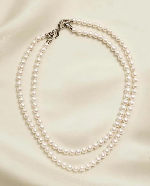 伽罗JALO 7-7.5mm高等级淡水珍珠双层链 商品图1