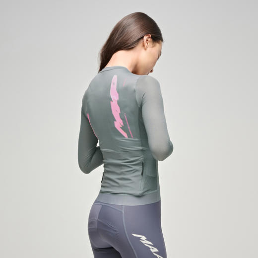 MAAP 女士 Blaze系列 Pro Air 3.0 石像灰 长袖骑行服 商品图1