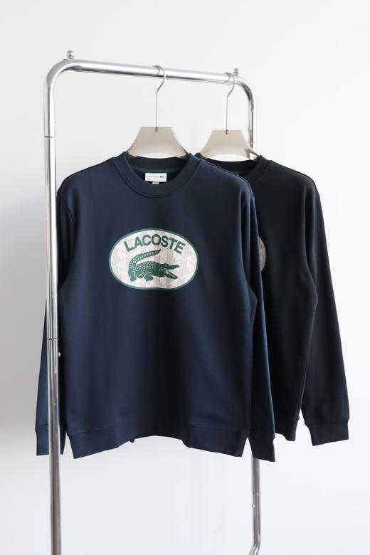 L.A.C 宽松 情侣款 印花 圆领套头卫衣 WY905 商品图3