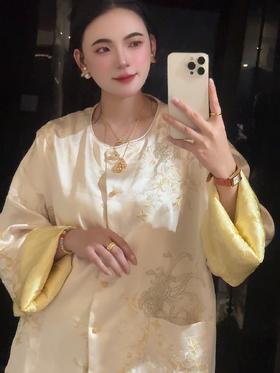 古&法&金V金镀真金沙金双笙葫芦