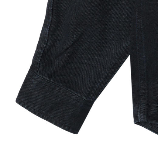 56181SDSA男士秋冬新款痞帅男装简约磨破纽扣长袖翻领衬衫百搭时尚衬衣 商品图4