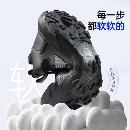 蓝鸥盾休闲系列防砸防刺穿欧标钢包头凯夫拉实心MD底四季可穿 商品图1