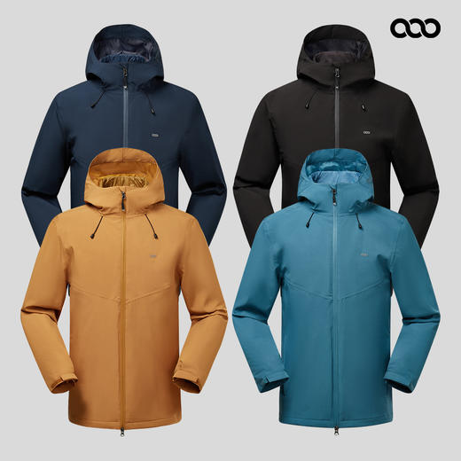 33000ft三合一户外冲锋衣男冬季防污防风外套保暖防寒内胆 商品图5