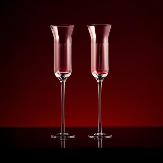 絮雨手刻水晶香槟杯套装 RESONG日诵家居 酒杯礼品 商品图0