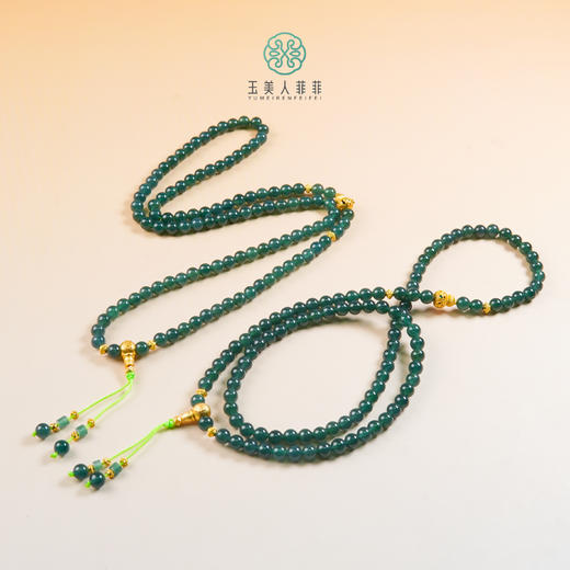 翡翠葫芦项链约6mm 商品图0