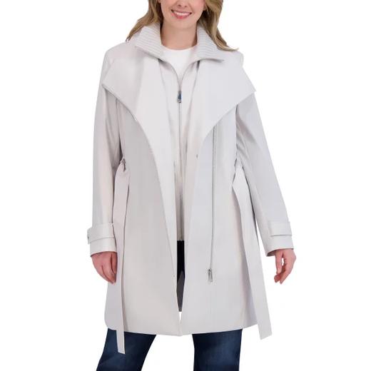 好折！Halston 女式束带风衣 3个颜色 商品图4