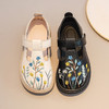 【苏城纪】春秋新款女童开学季刺绣小皮鞋 商品缩略图1