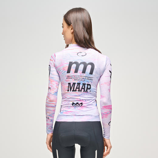 MAAP 女士 Chroma系列 Pro Air 3.0 旋风紫 长袖骑行服 商品图1
