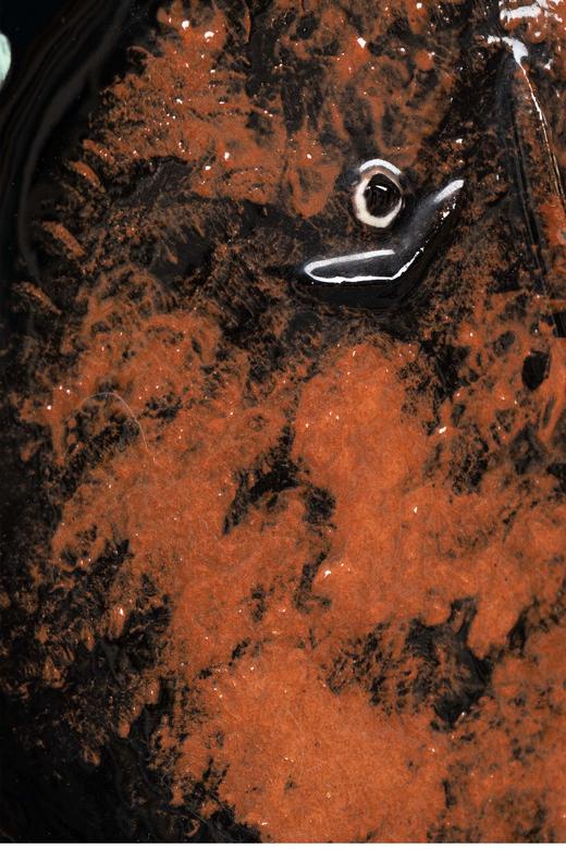 【已售】独角鹿西洋古董 西班牙艺术巨匠与法国Madoura工坊合作出品限量装饰陶盘「Visage dans un ovale 椭圆形的脸」 商品图3