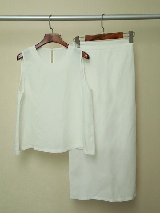 之禾原单亚麻白色套装298！ 商品图2