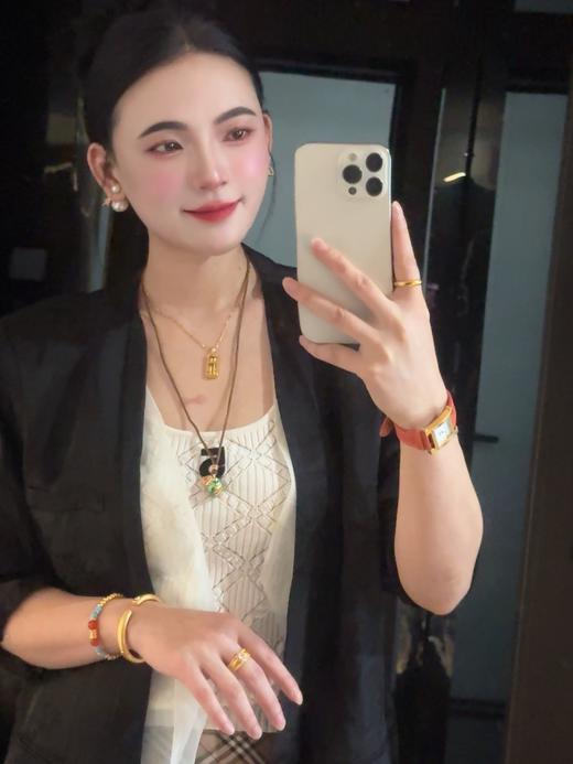 古&法&金算盘项链 商品图1