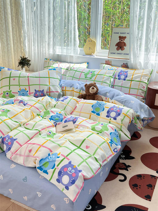 【YW】无忧购100%纯棉可爱卡通印花四件套（截单后3-5天发货) 商品图7