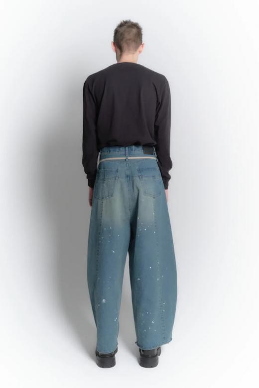 WIZZARD  AGING BAGGY DENIM PANTS 牛仔裤 商品图2