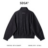 J53096SDSA男士秋冬新款痞帅男装痞帅拉链立领夹克百搭时尚宽松潮流外套 商品缩略图5