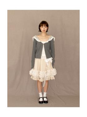 Kaiy Xiao 魔法航海系列 蕾丝海军领开衫（包括蝴蝶结）