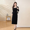 HR ZRX5655气质时尚潮流法式连衣裙 商品缩略图2