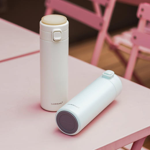乐扣乐扣（LOCK&LOCK）新款弹盖保温杯 316L不锈钢 保温保冷 LHC3101 商品图4