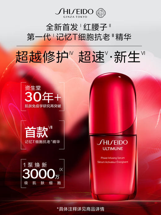资生堂红妍肌活精华露  50ml  紧致修护 商品图1
