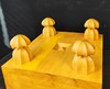 围棋界的天才棋士【吴清源】签名日本产本榧五寸带脚围棋盘 商品缩略图11