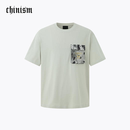 【防晒抑菌】CHINISM赤尘 凉感短袖t恤男夏季宽松休闲男士上衣 商品图0